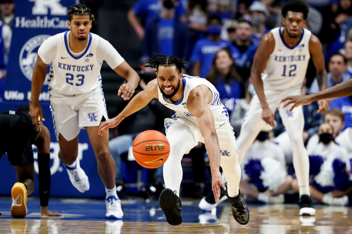 Davion Mintz. Bryce Hopkins. Keion Brooks Jr.

Kentucky beat Missouri 83-56.

Photos by Chet White | UK Athletics