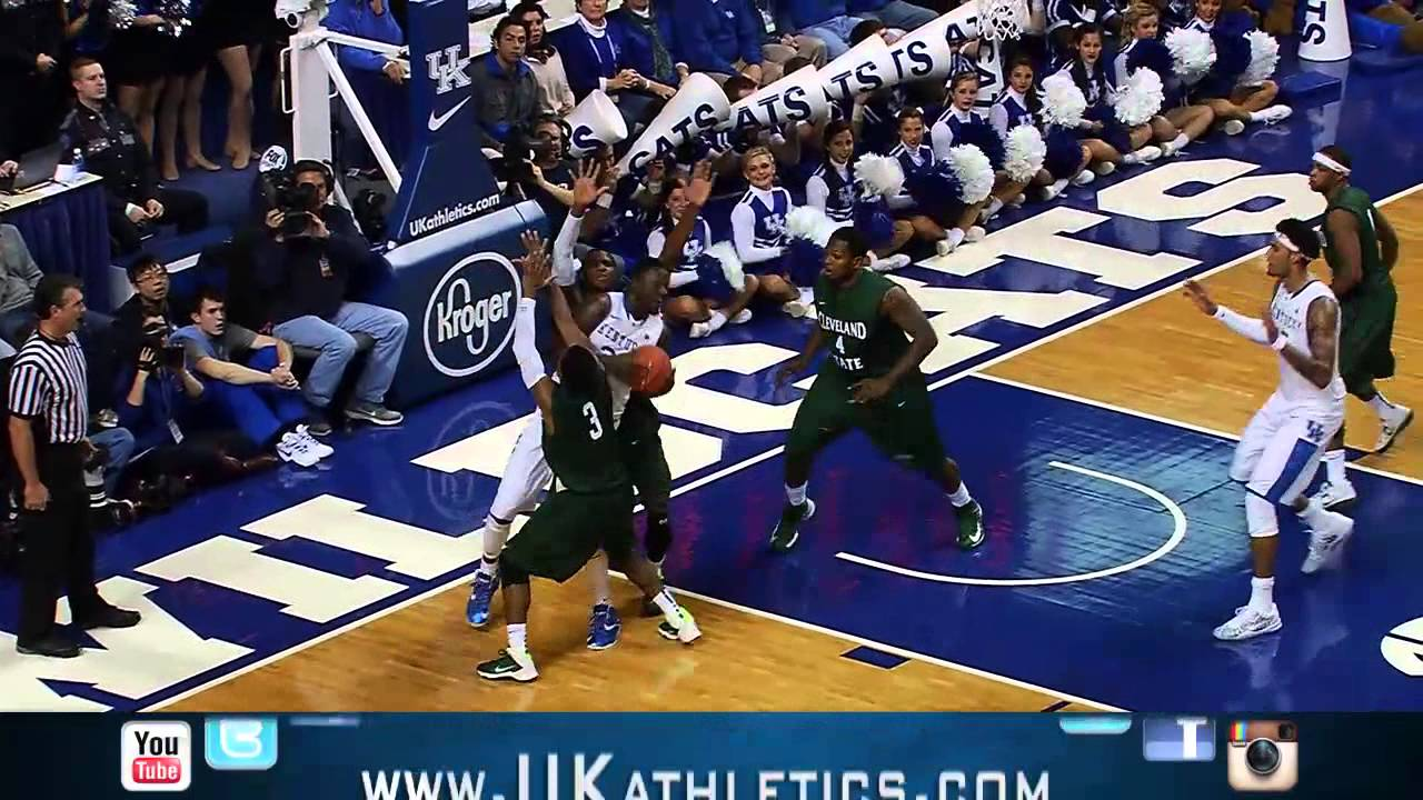 Kentucky Wildcats TV: Kentucky Wildcats 68 vs Cleveland State 61