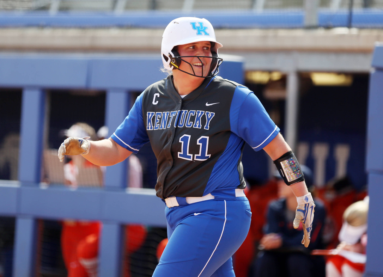 Abbey Cheek

The UK softball team beat Syracuse 13-0 on Wednesday, March 13, 2019.

Photo by Britney Howard | UK Athletics