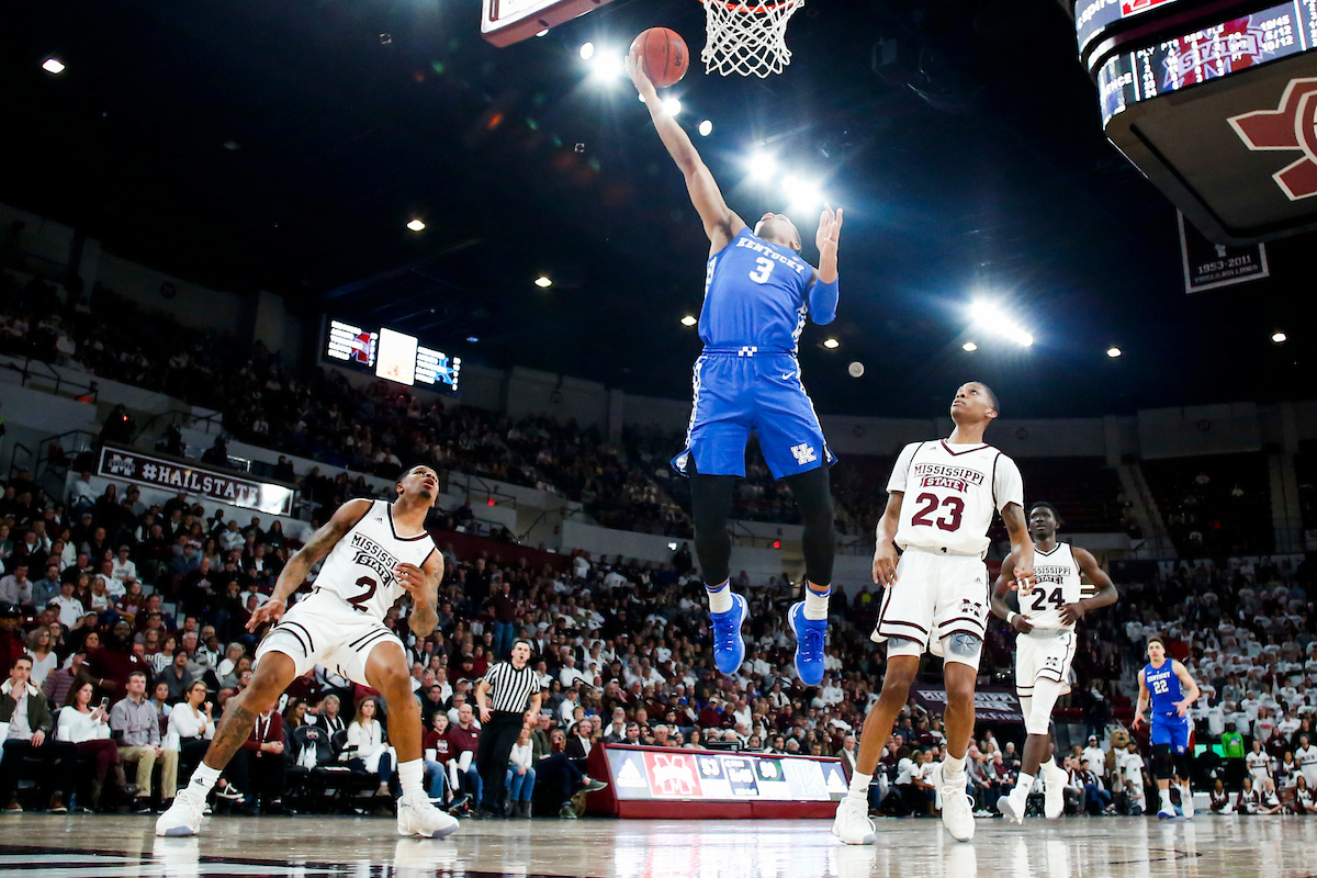 Keldon Johnson.

Kentucky beat Mississippi State 71-67 at Humphrey Coliseum in Starkville, MS.

Photo by Chet White | UK Athletics