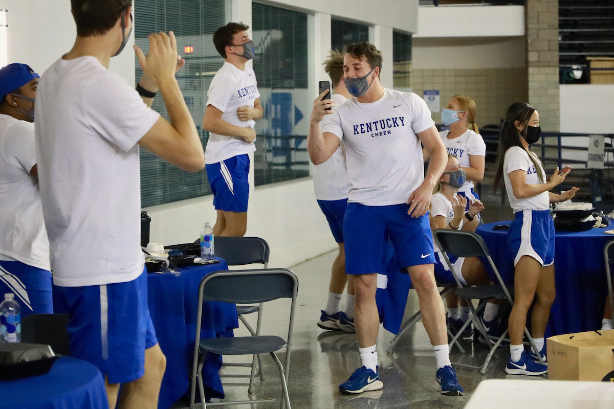 Kentucky Cheer wins its first national title in the Virtual Game Day Division at the 2021 UCA
 National Championships.