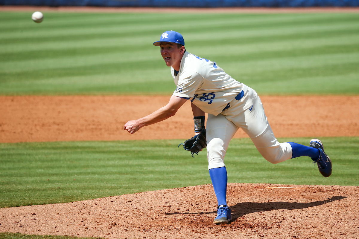 Tyler Bosma.

Kentucky defeats LSU 7-2.

Photo by Sarah Caputi | UK Athletics