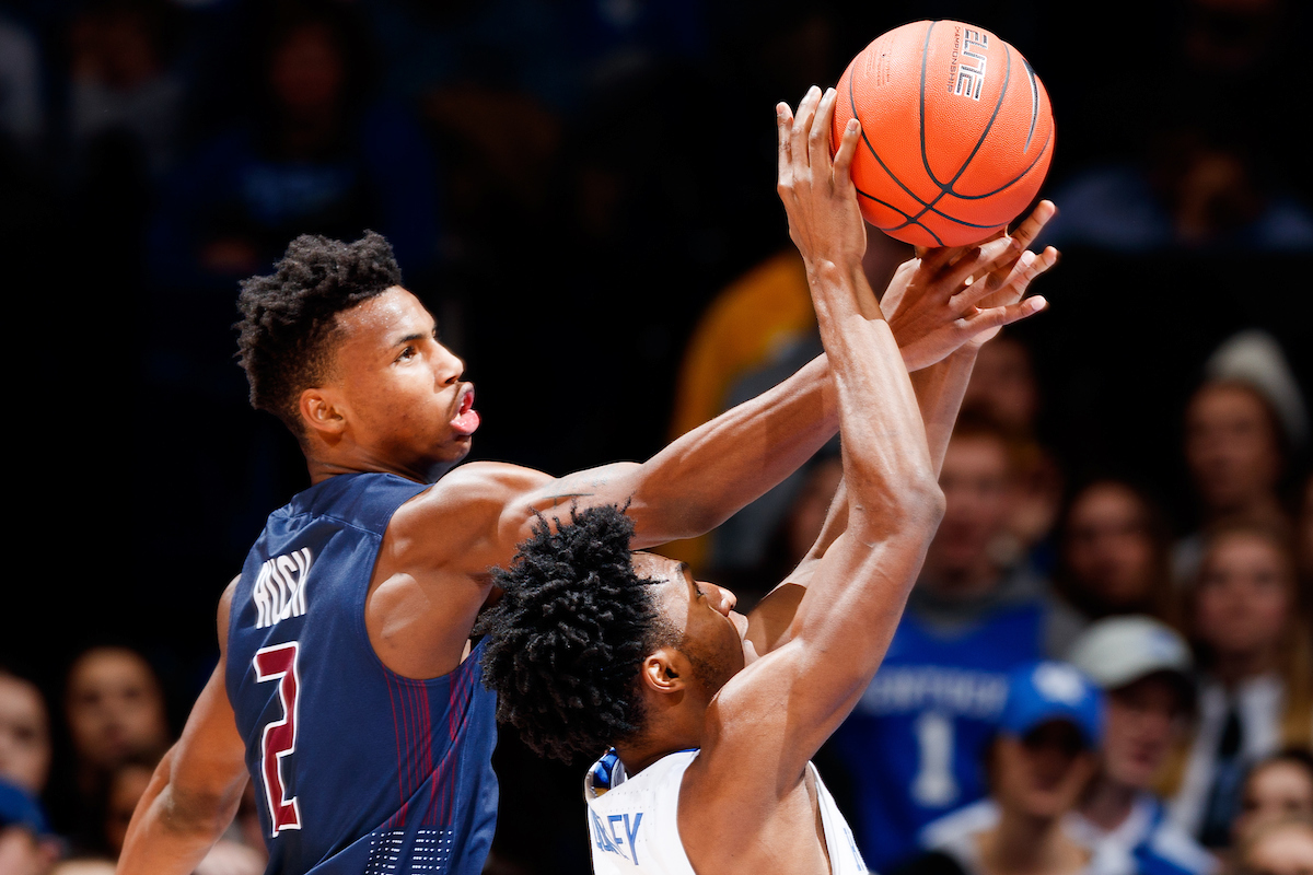 Immanuel Quickley.

Kentucky beat Fairleigh Dickinson 83-52.


Photo by Elliott Hess | UK Athletics