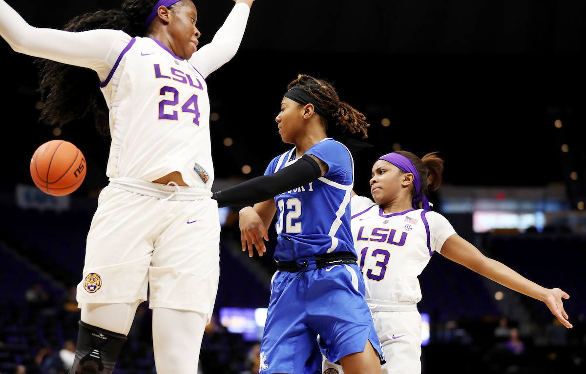 Jaida Roper
Kentucky Women's Basketball beat LSU 64-60. 

Photo by Britney Howard  | UK Athletics