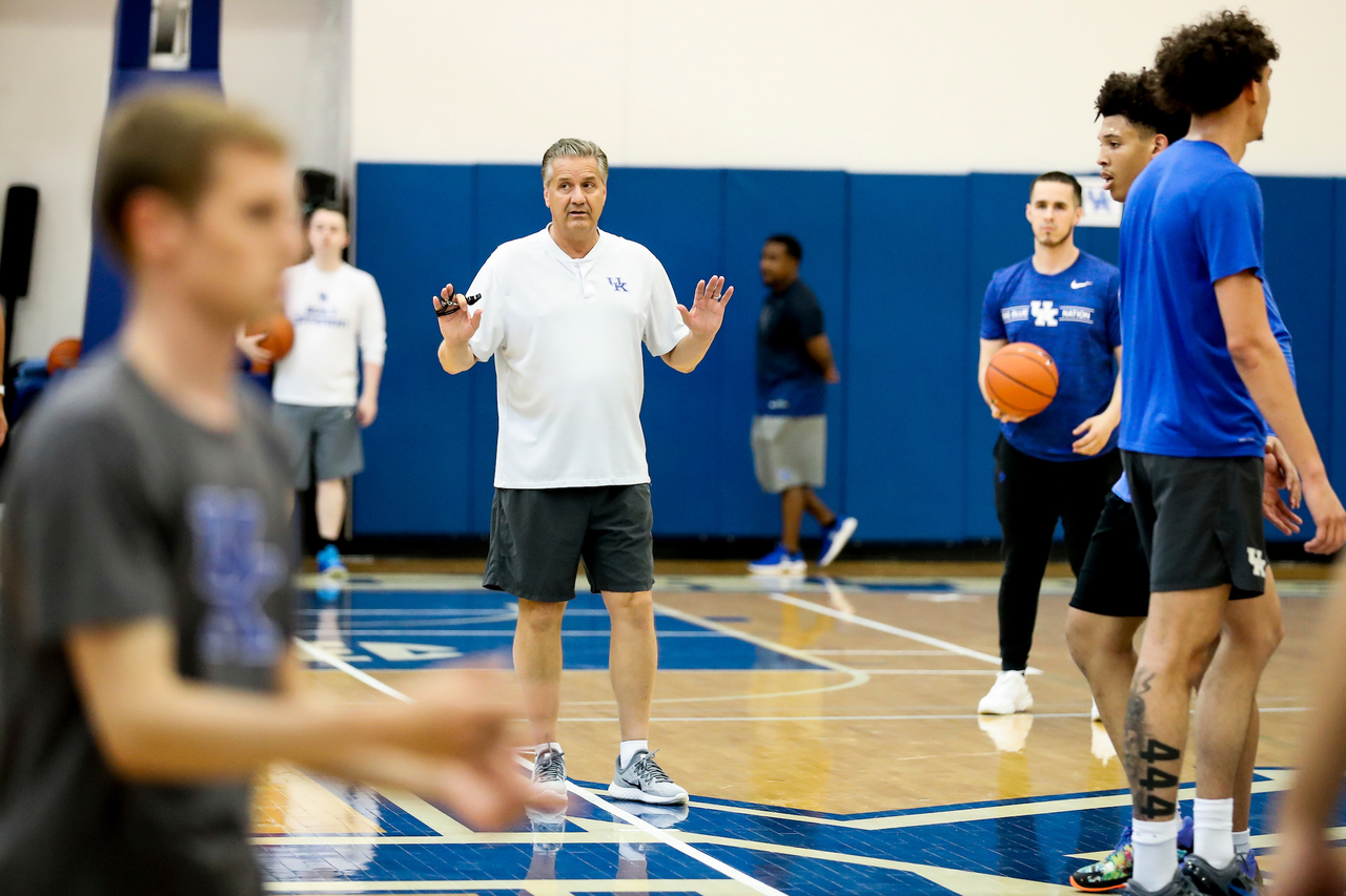 John Calipari.

Summer practice.

Photo by Chet White | UK Athletics