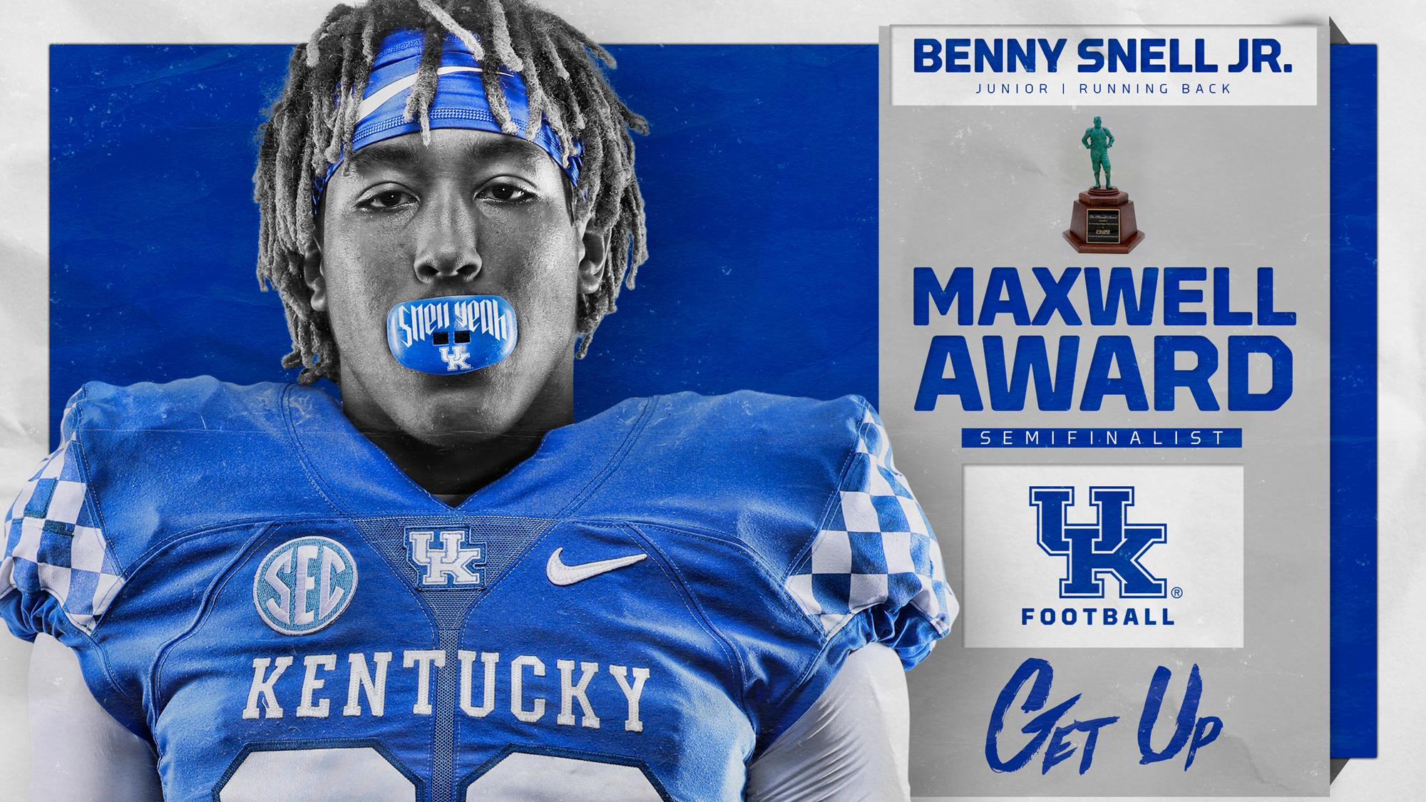 Benny Snell Jr. Named to Maxwell Award Semifinalist