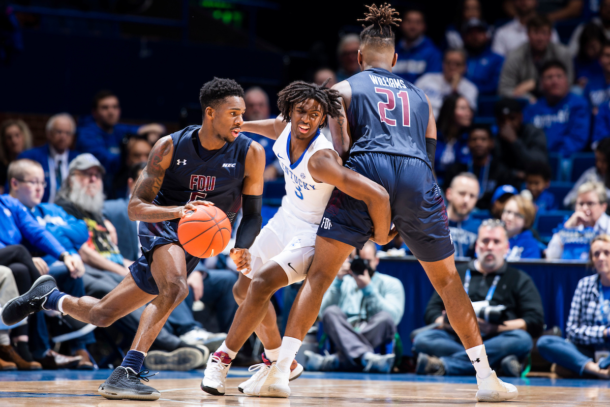 Tyrese Maxey.

Kentucky beat Fairleigh Dickinson.

Photo by Chet White | UK Athletics