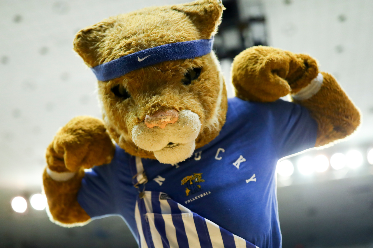 Wildcat.

UK sweeps LSU 3-0.

Photo by Isaac Janssen | UK Athletics