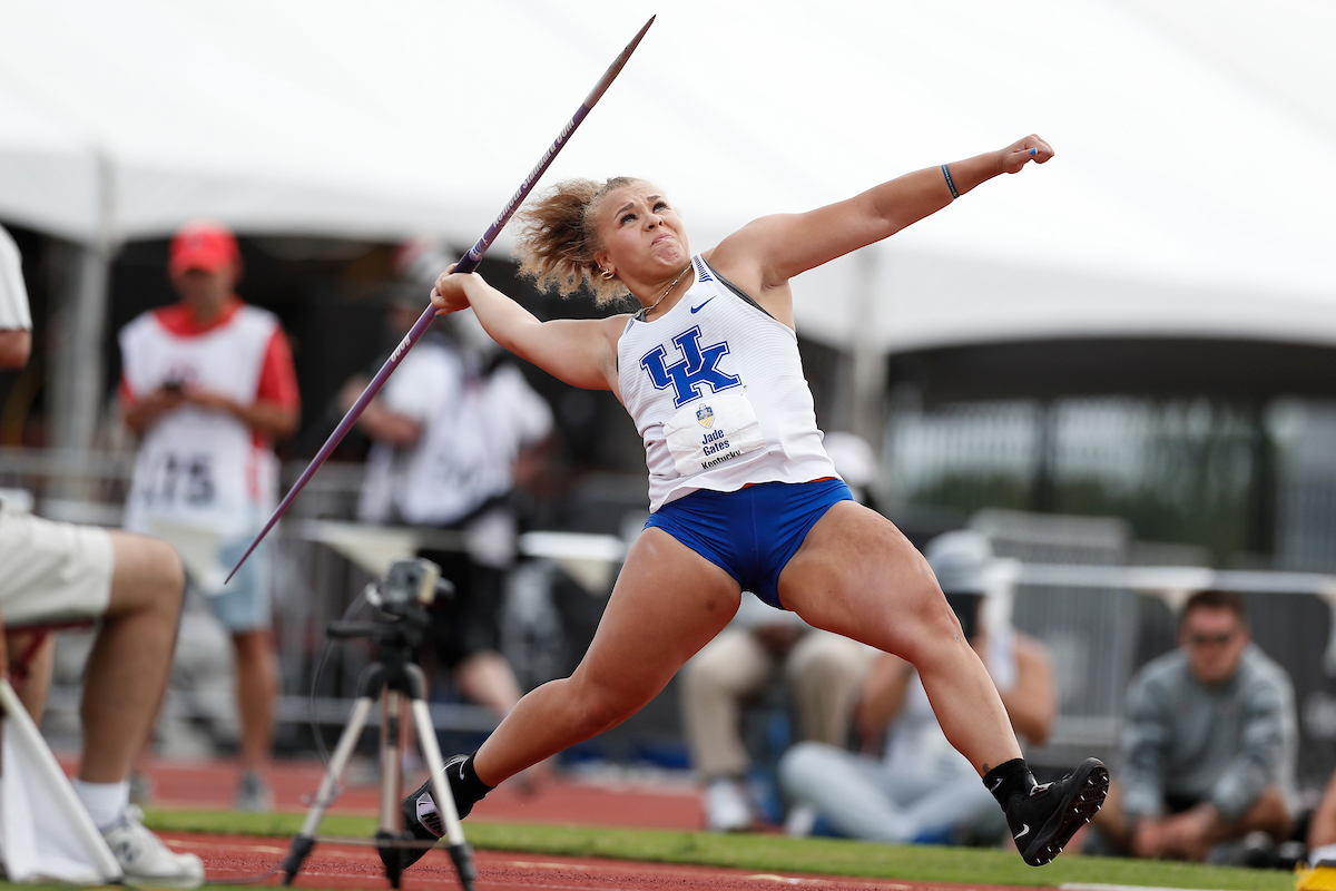 Jade Gates.

Day one of the 2021 SEC Track and Field Outdoor Championships.

Photo by Chet White | UK Athletics