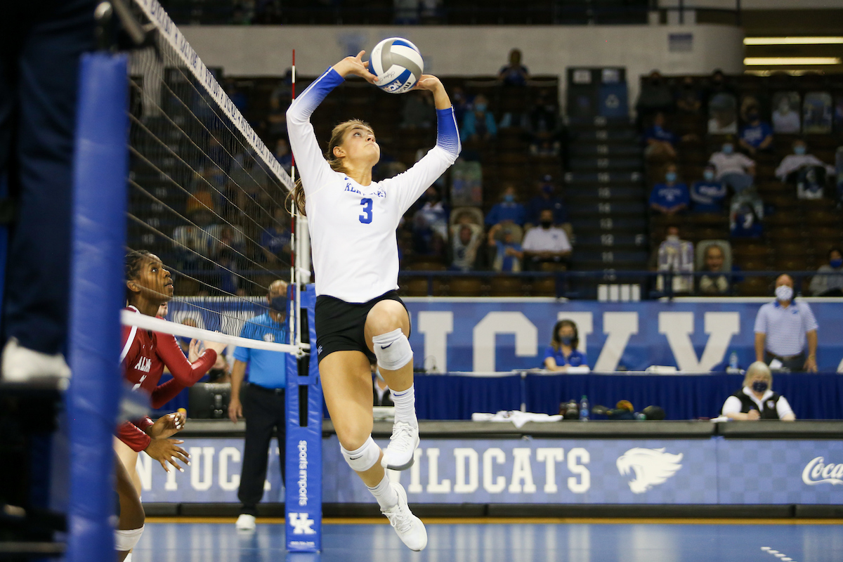 Madison Lilley.

Kentucky sweeps Alabama 3-0 and wins SEC Championship.

Photo by Hannah Phillips | UK Athletics