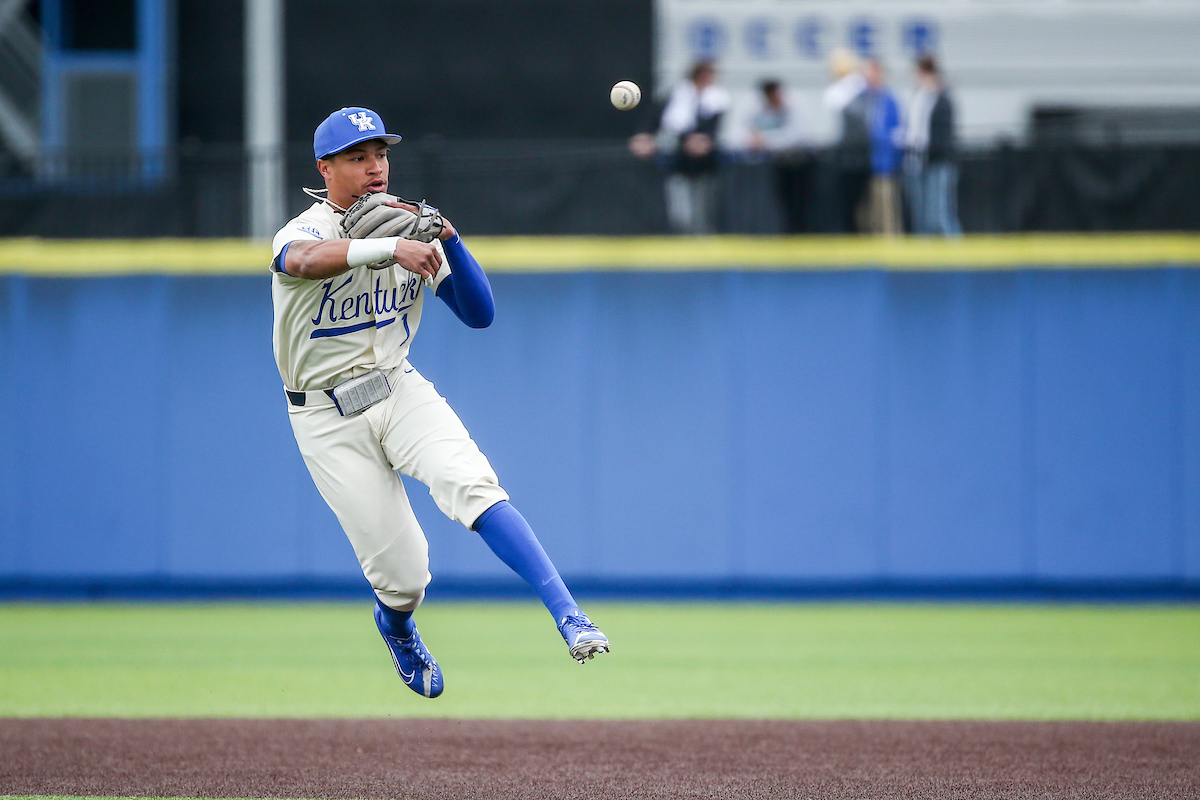 Daniel Harris IV. 

Kentucky beats Ole Miss 9-2.

Photo by Sarah Caputi | UK Athletics