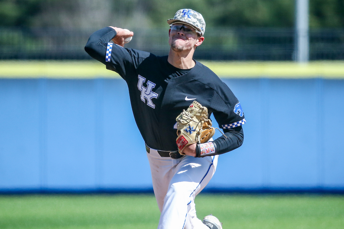 Austin Strickland.

Kentucky defeats Georgia 18-5.

Photo by Sarah Caputi | UK Athletics