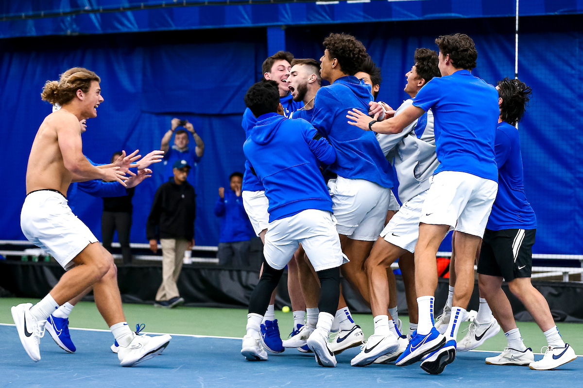 Celebration.

Kentucky defeats Tennessee 4-3.

Photo by Eddie Justice | UK Athletics