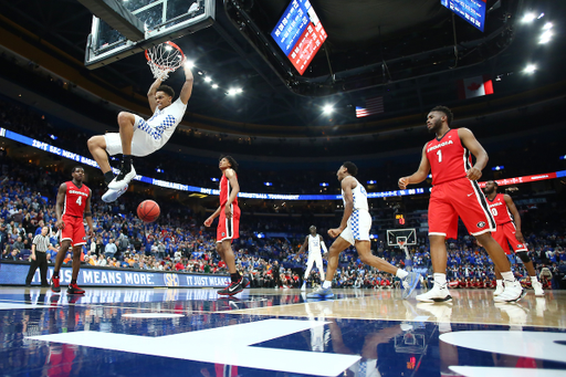 PJ Washington.

The University of Kentucky men's basketball team beat Georgia 62-49 in the quarterfinals of the 2018 SEC Men's Basketball Tournament at Scottrade Center in St. Louis, Mo., on Friday, March 9, 2018.

Photo by Chet White | UK Athletics