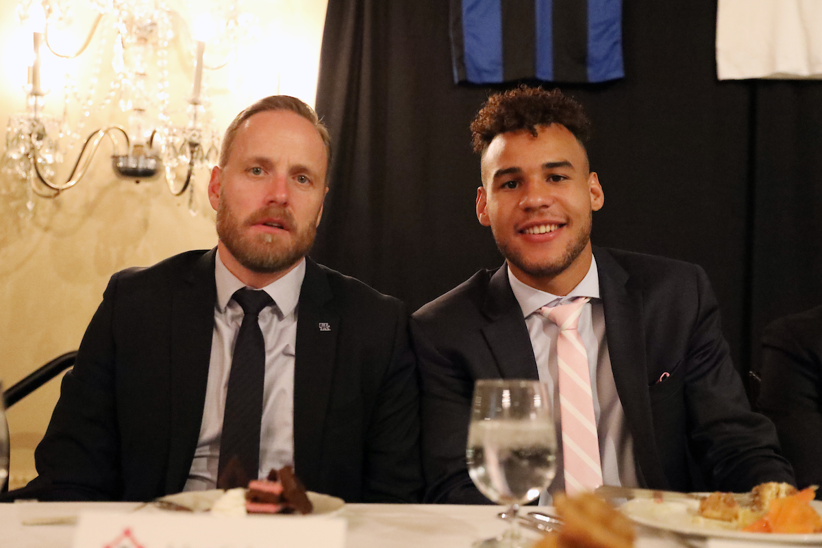 JJ Williams @ 2018 MAC Hermann Awards.

Photo by Quinn Foster | UK Athletics