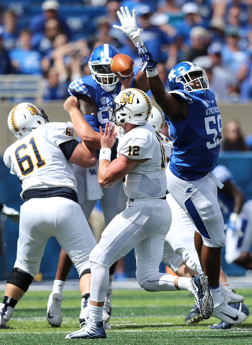 UK football beats Murray State 48-10.


Photo by Elliott Hess | UK Athletics