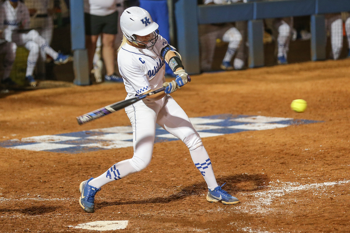 Autumn Humes.

Kentucky loses to Georgia 5 - 2.

Photo by Sarah Caputi | UK Athletics