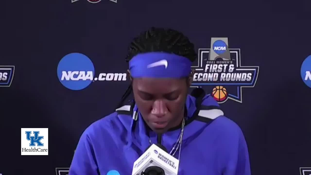 WBB: Rhyne Howard - Iowa Postgame