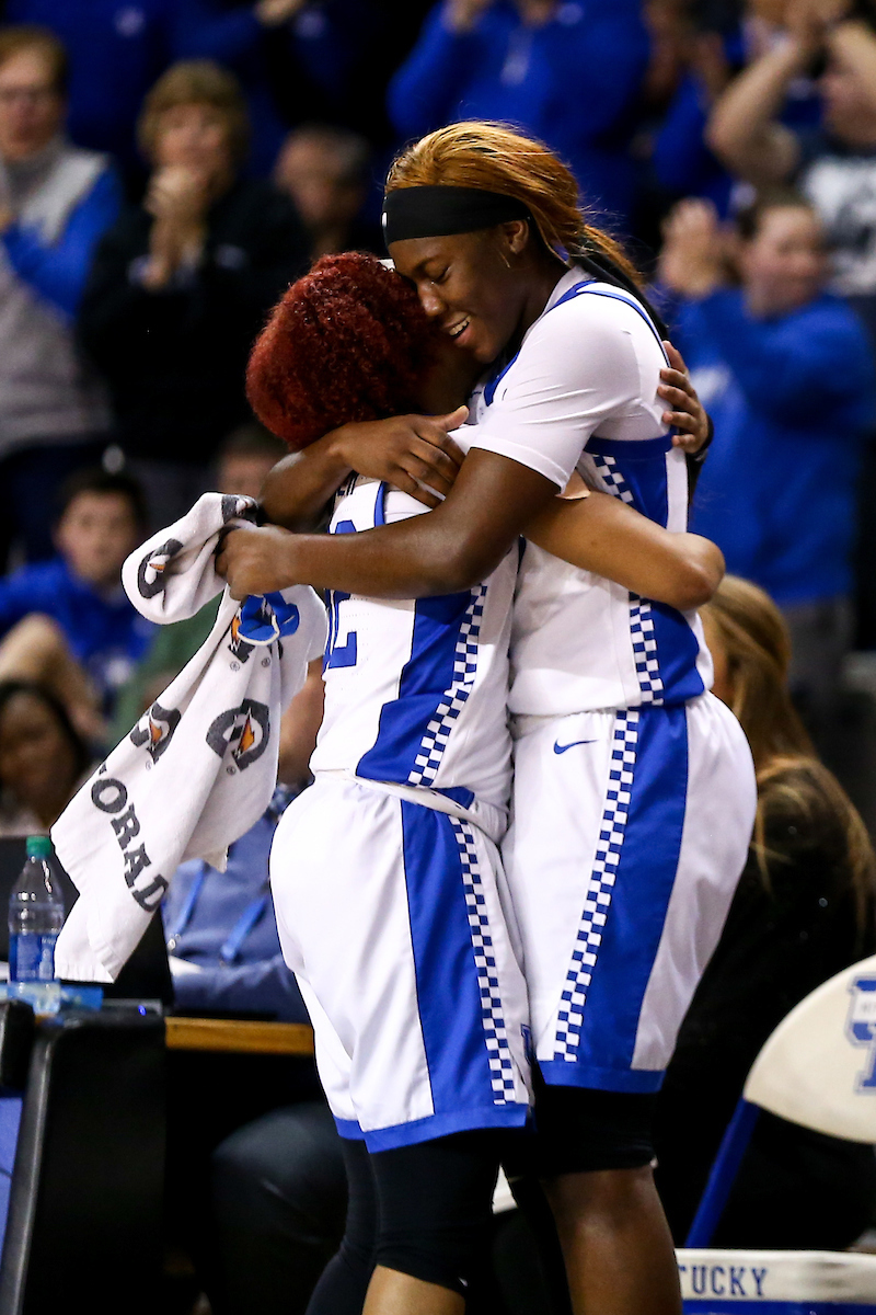 Rhyne Howard. 

Kentucky beat Georgia 88-77.

Photo by Eddie Justice | UK Athletics