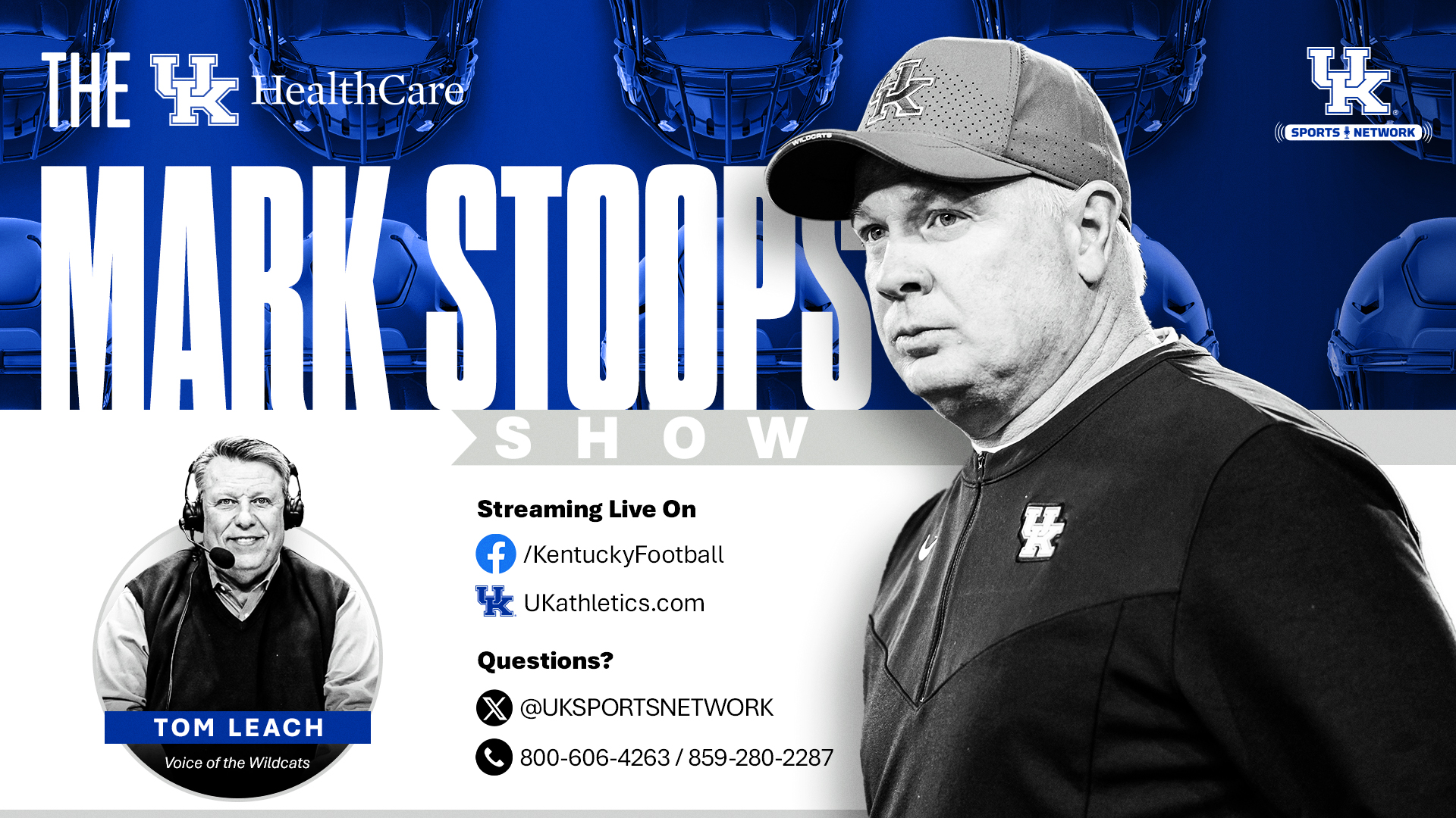 The UK HealthCare Mark Stoops Call-In Show Returns Monday, Aug. 26