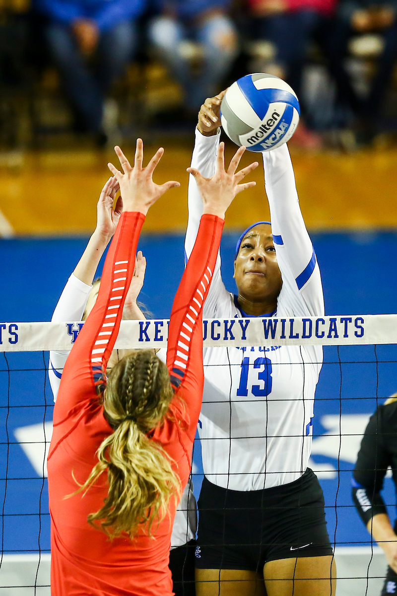 Leah Edmond.

Kentucky beat Ole Miss 3-0.

Photo by Hannah Phillips | UK Athletics