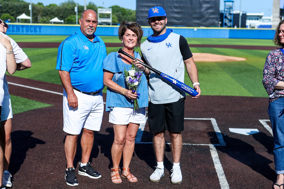 Manager Nick Simone.

2022 Kentucky Baseball Senior Day.

Photo by Sarah Caputi | UK Athletics