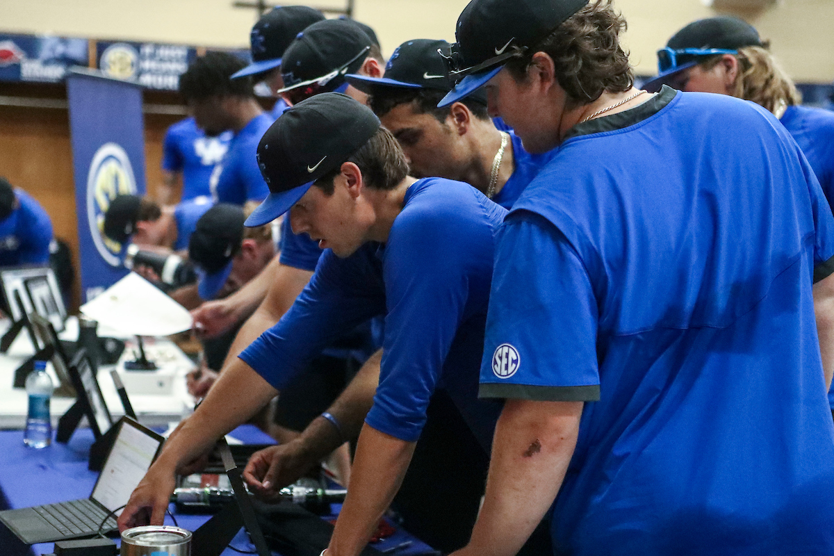 Sean Harney.

Kentucky Baseball Practice at the 2022 SEC Tournament.

Photo by Sarah Caputi | UK Athletics