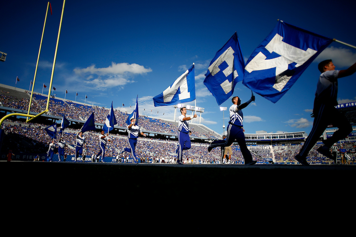Cheerleaders.

Kentucky beats Central Michigan 35-20.


Photo by Chet White | UK Athletics