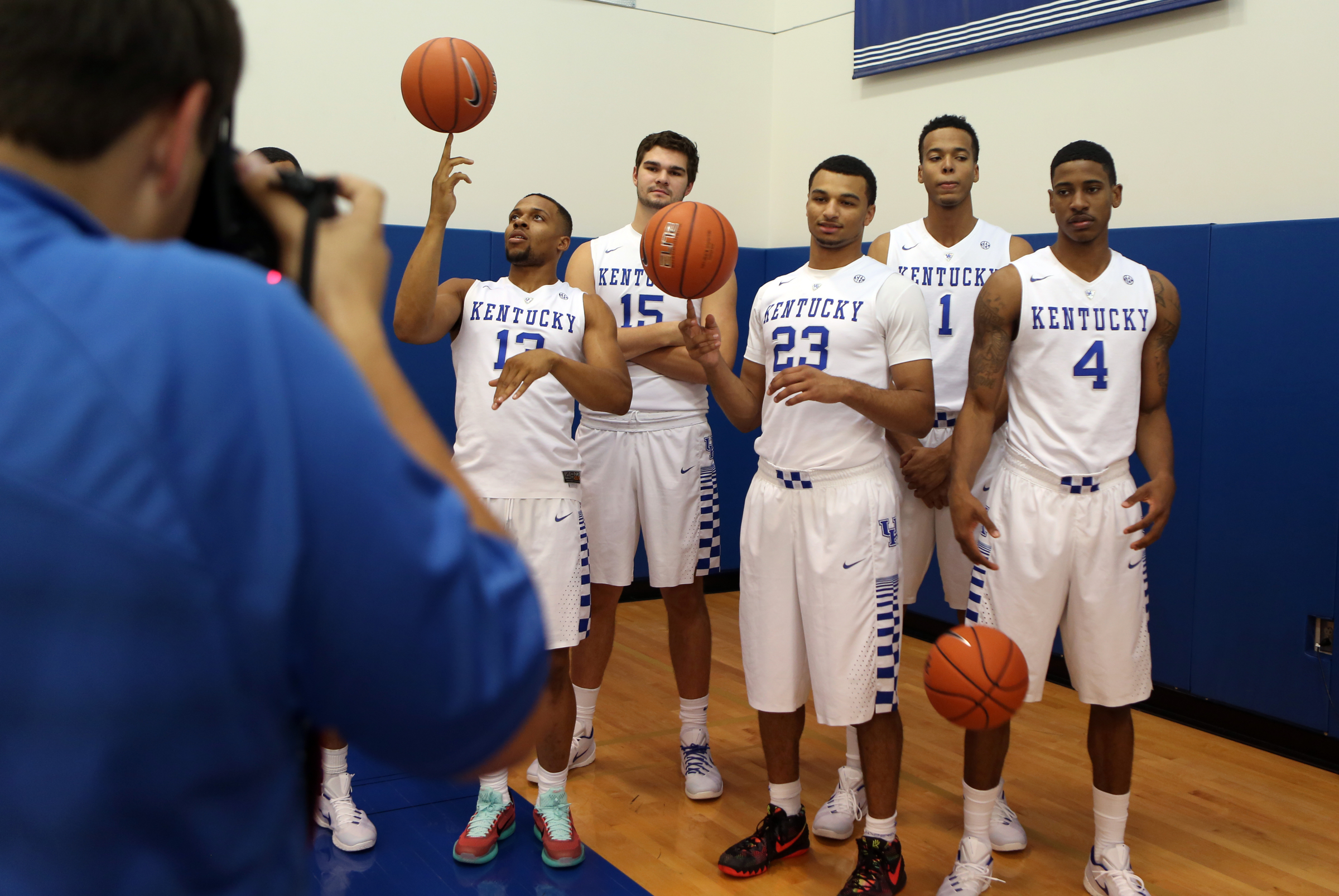 2015 Men's Basketball Media Photo Day
