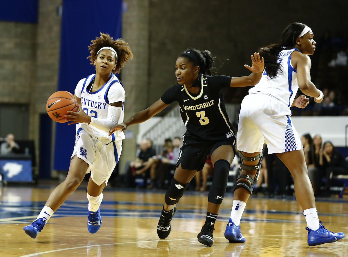 JAIDA ROPER.

Kentucky women's basketball beats Vandy, 77-55.

Photo by Elliott Hess | UK Athletics