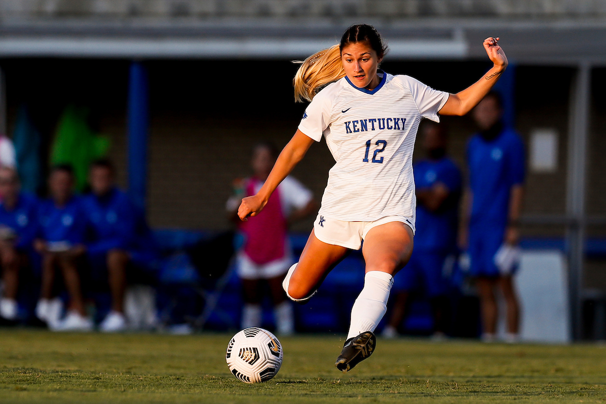 Gretchen Mills. 

Kentucky ties Dayton 0-0.

Photos by Chet White | UK Athletics