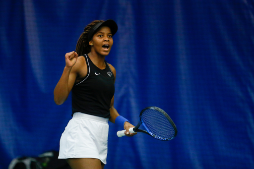 Lesedi Jacobs.

Kentucky beat Alabama 4-2.

Photo by Hannah Phillips | UK Athletics