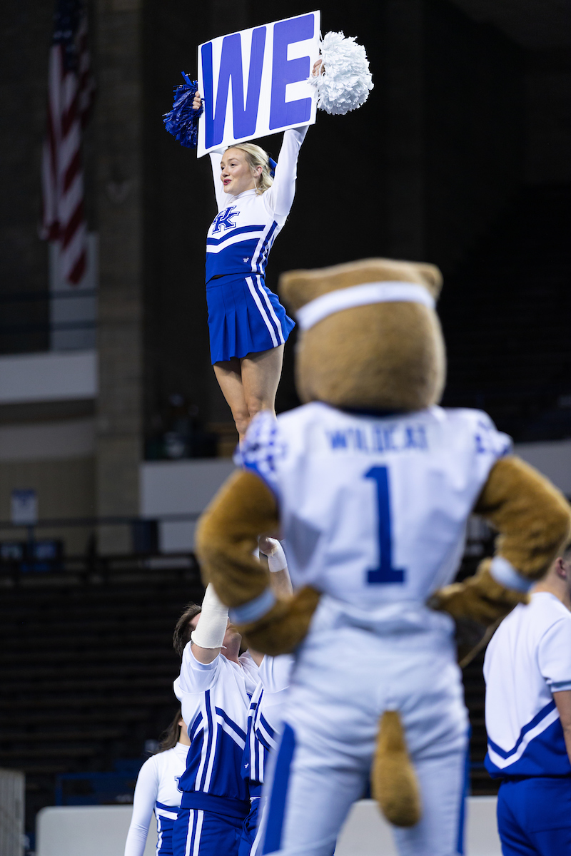 Katy de la Mora.

Cheer & Dance Nationals Sendoff

Photo by Grant Lee | UK Athletics
