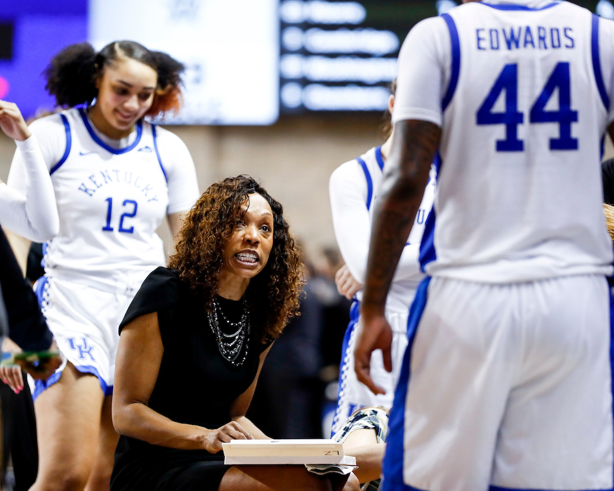 Kyra Elzy.

Kentucky beats Vanderbilt 69-65.

Photo by Grace Bradley | UK Athletics