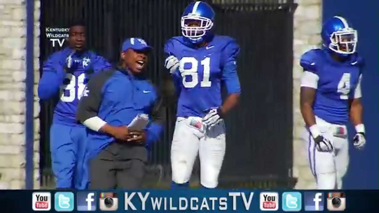 Kentucky Wildcats TV: Coach Scott Mic'd Up - Spring Football 2014