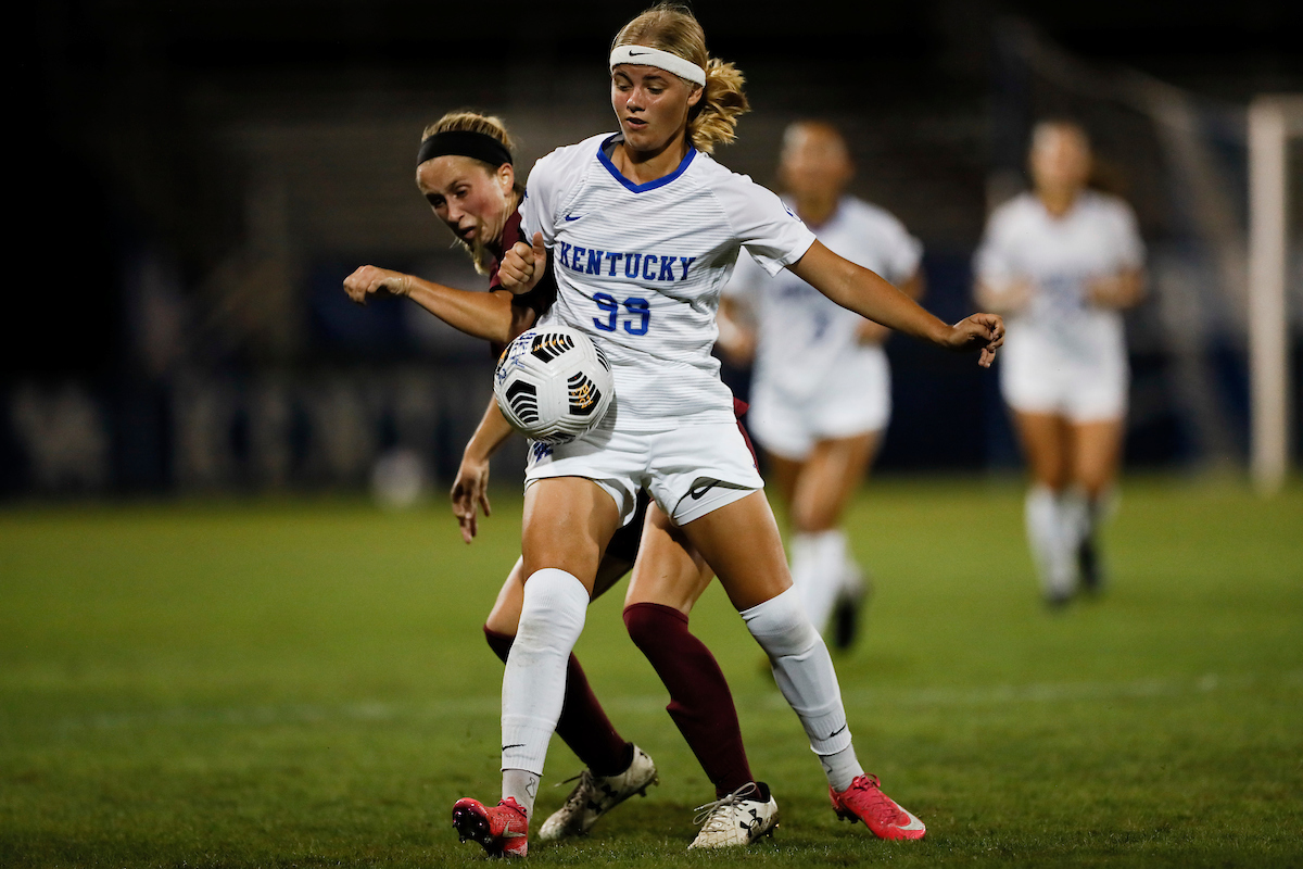 Maria Olsen.

Kentucky beat Bellarmine 4-0.

Photos by Chet White | UK Athletics