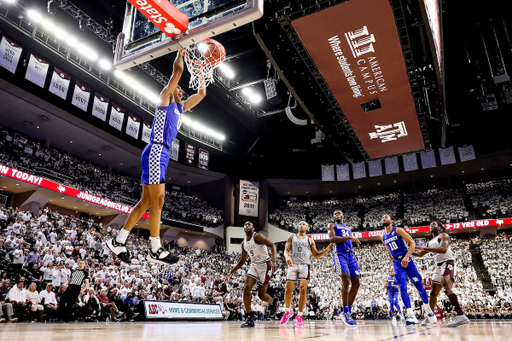 Jacob Toppin.

Kentucky beat Texas A&M 64-58. 

Photos by Chet White | UK Athletics