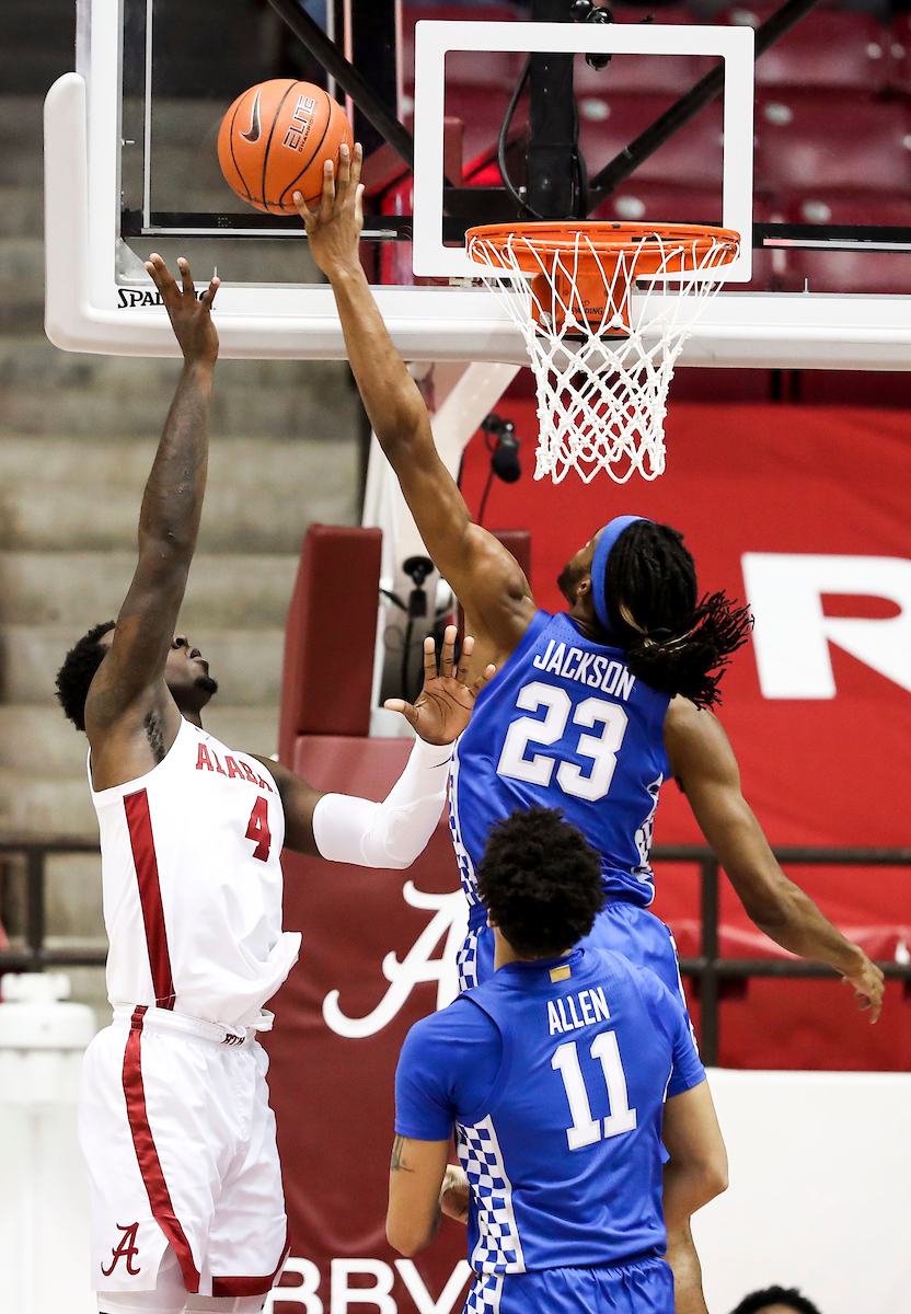 Isaiah Jackson.

Kentucky loses to Alabama, 70-59.

Photo by Chet White | UK Athletics