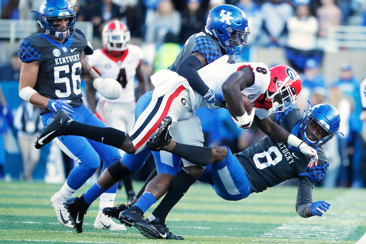 Derrick Baity.

Georgia beats UK 34-17.

Photo by Chet White | UK Athletics