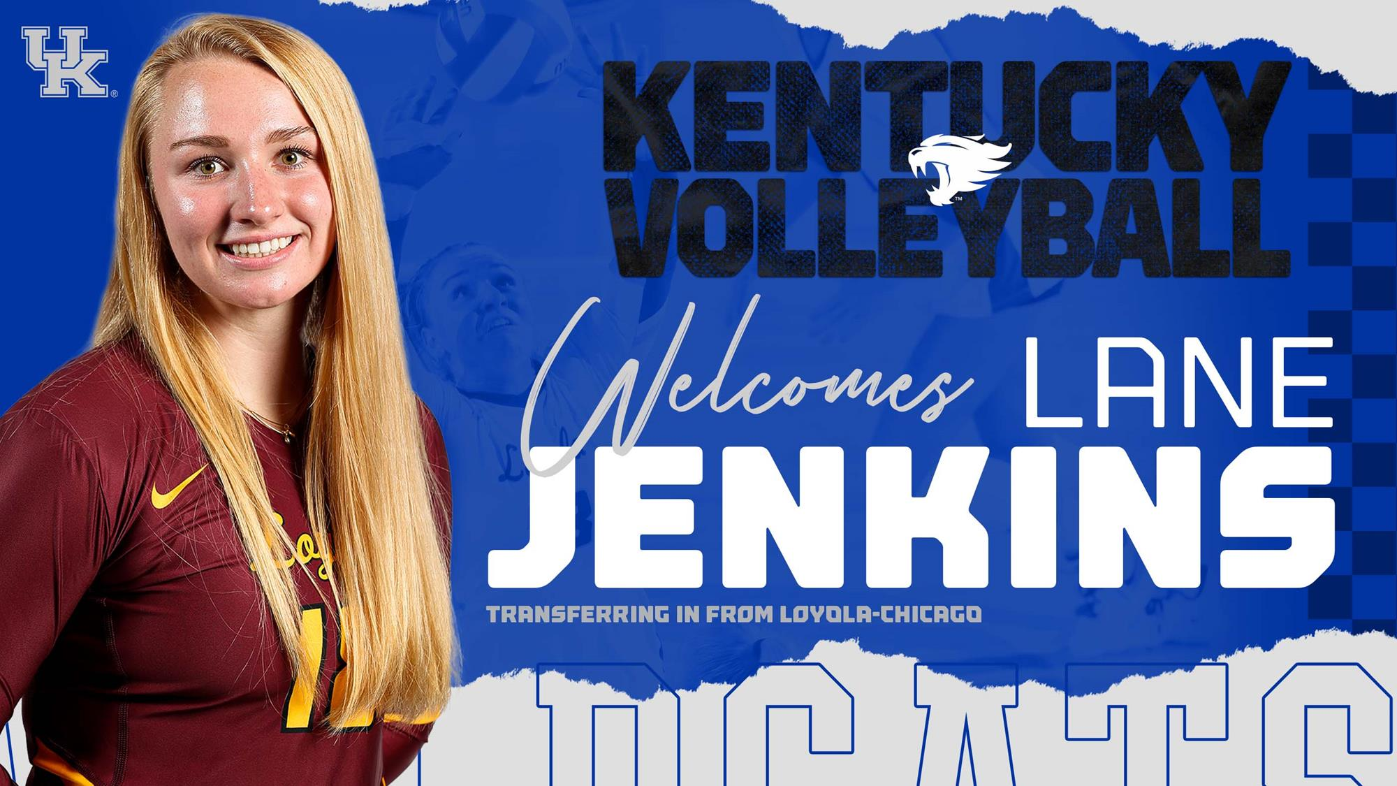 Lexington Native Lane Jenkins Transfers into Kentucky Volleyball