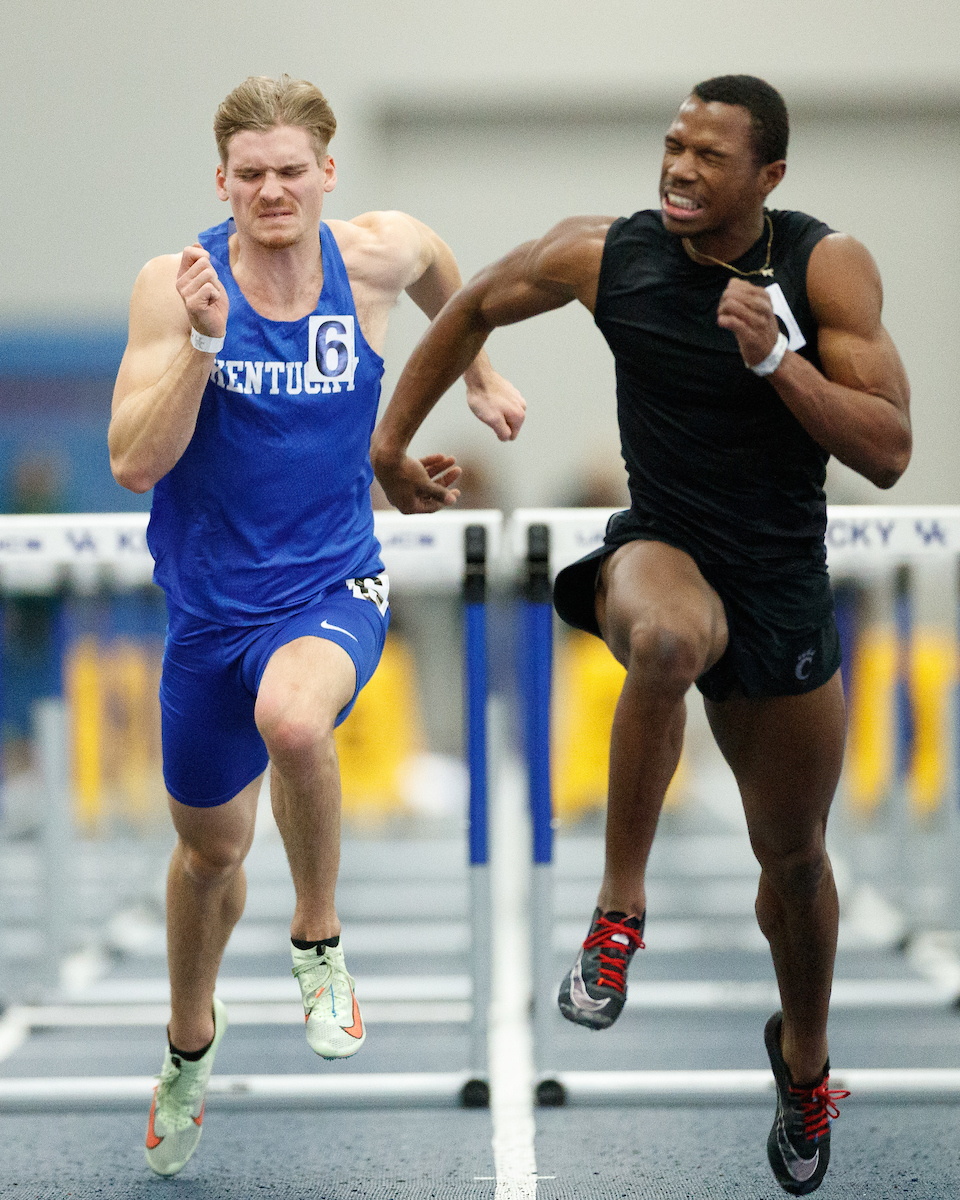 Patrick Kimball.

Jim Green Track Invitational Day 2.

Photo by Elliott Hess | UK Athletics