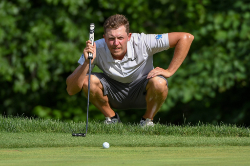 Cooper Musselman at the 2018 NCAA Men's Golf National Championship.