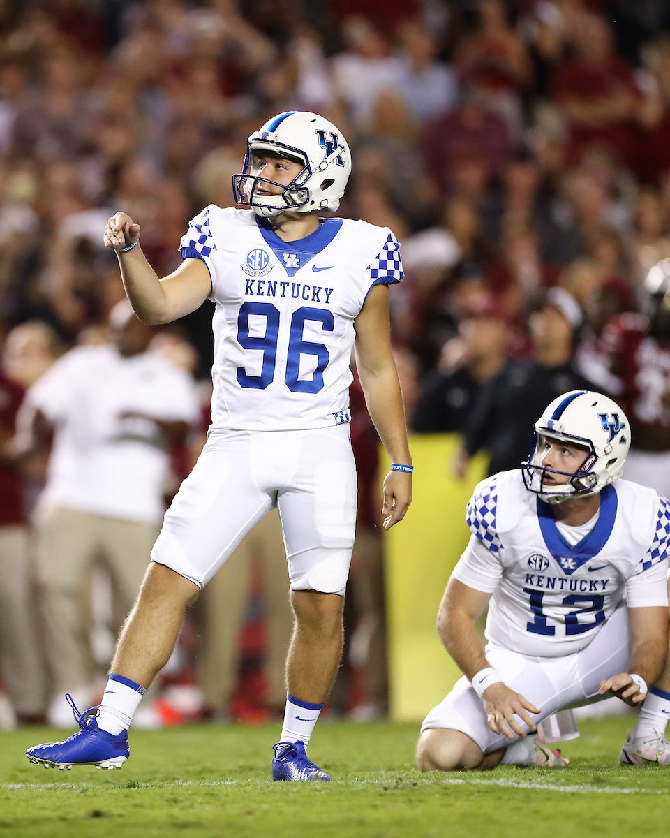 Matt Ruffolo.Kentucky beats South Carolina, 16-10.Photo by Elliott Hess | UK Athletics