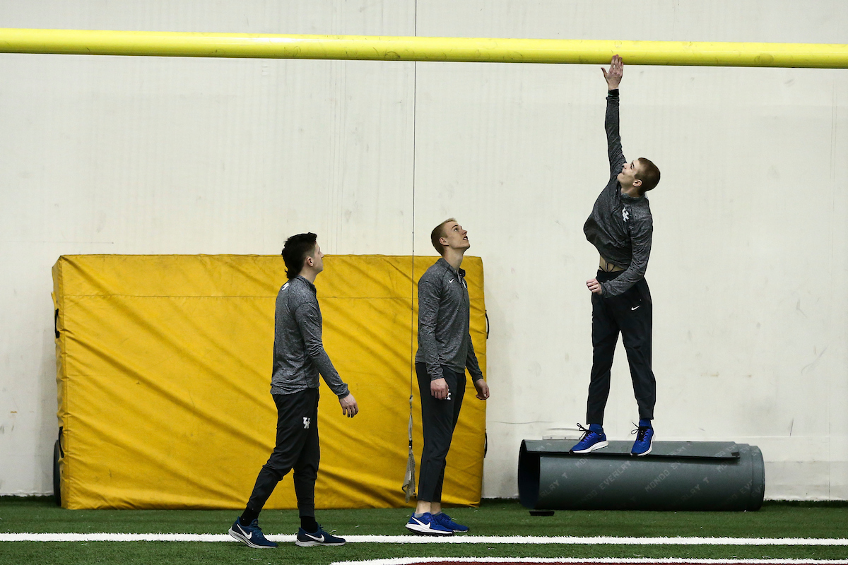 Joseph Jardine. Lincoln Young. Matthew Peare.

2020 SEC Indoors.

Photo by Chet White | UK Athletics