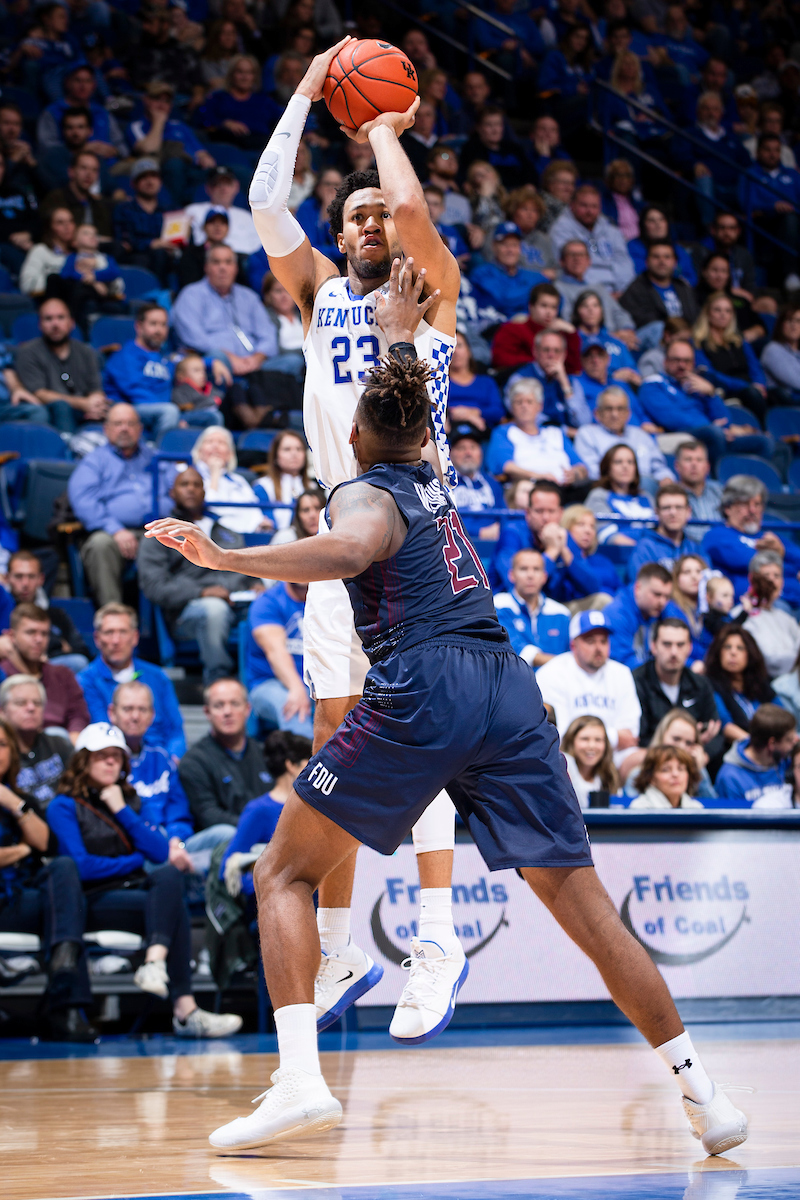 EJ Montgomery.

Kentucky beat Fairleigh Dickinson.

Photo by Chet White | UK Athletics