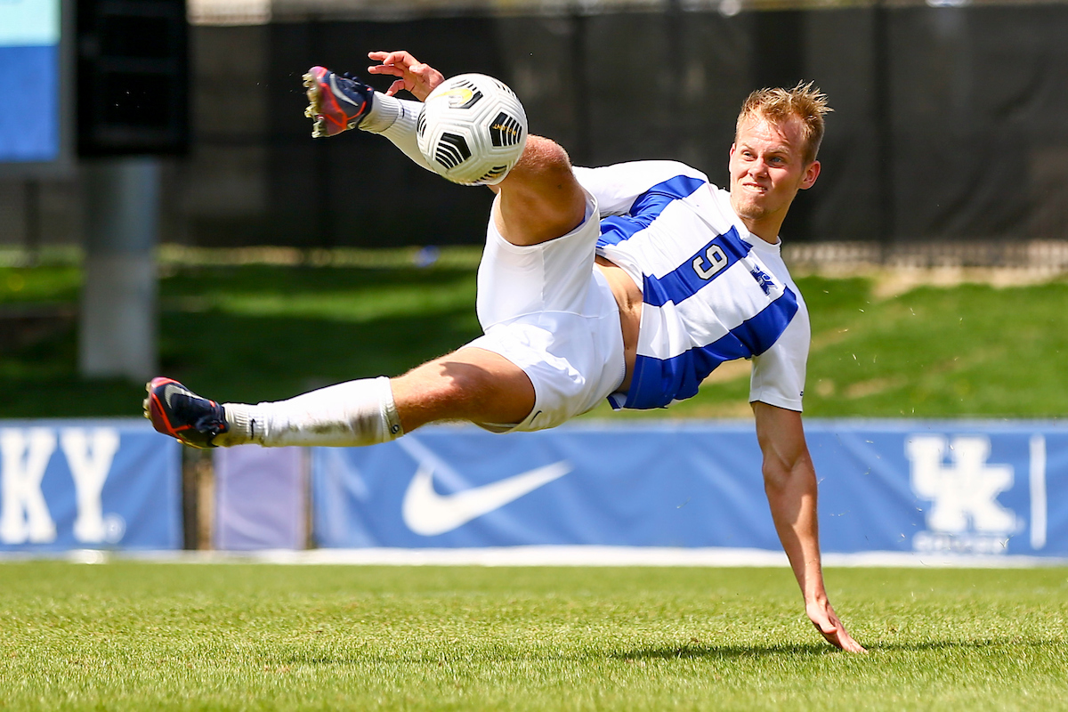 Eythor Bjorgolfsson.

Kentucky loses to Bradley 2-1.

Photo by Grace Bradley | UK Athletics
