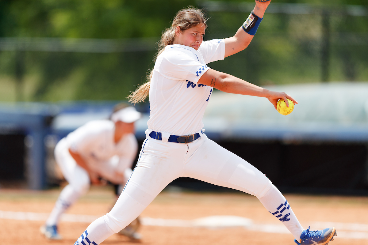 MIRANDA STODDARD.

Kentucky falls to Notre Dame, 12-3.

Photo by Elliott Hess | UK Athletics