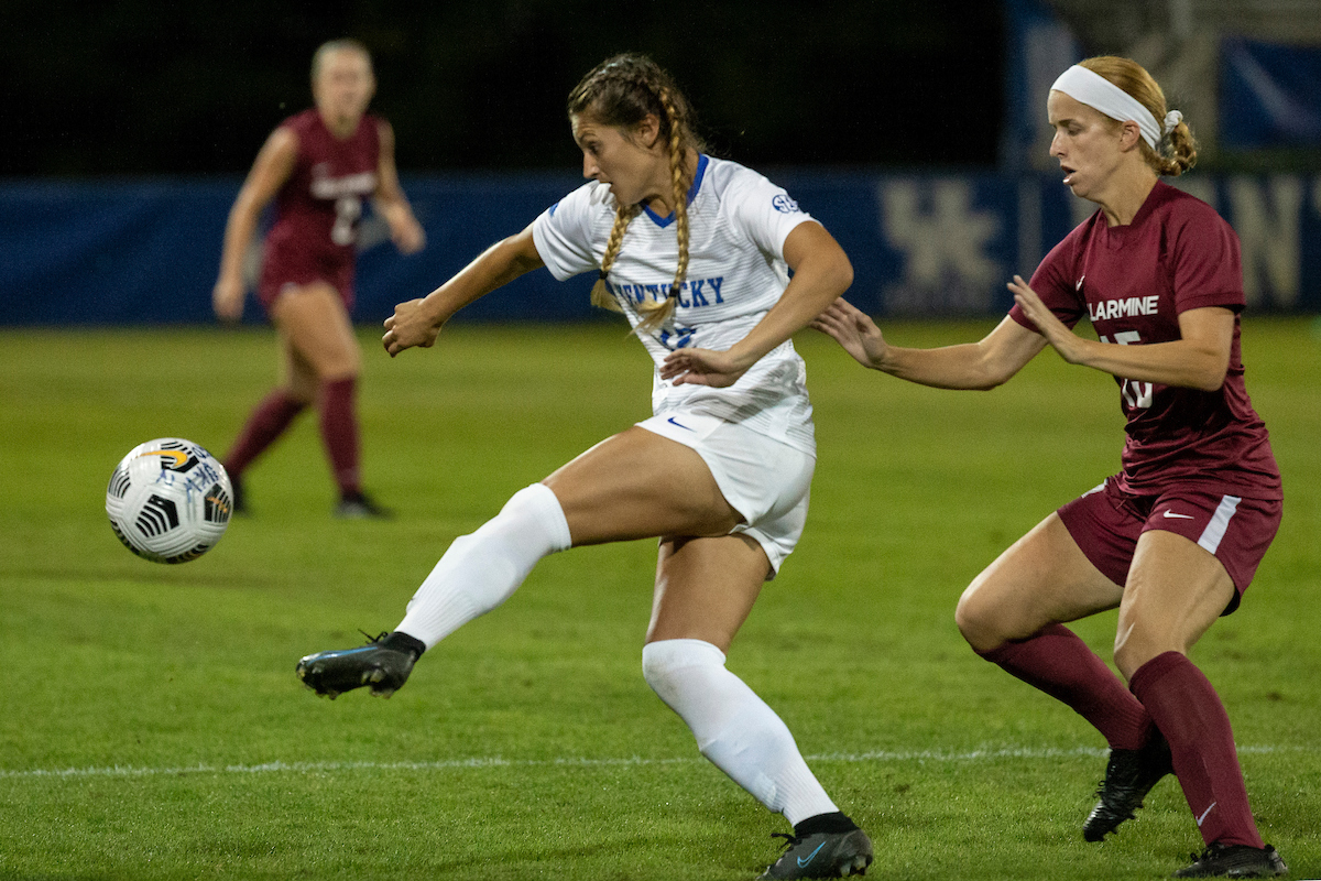 Gretchen Mills.

Kentucky beats Bellarmine 4 - 0.

Photo by Sarah Caputi | UK Athletics
