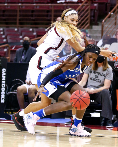 Rhyne Howard. 

Kentucky loses to South Carolina 76-55.

Photo by Eddie Justice | UK Athletics