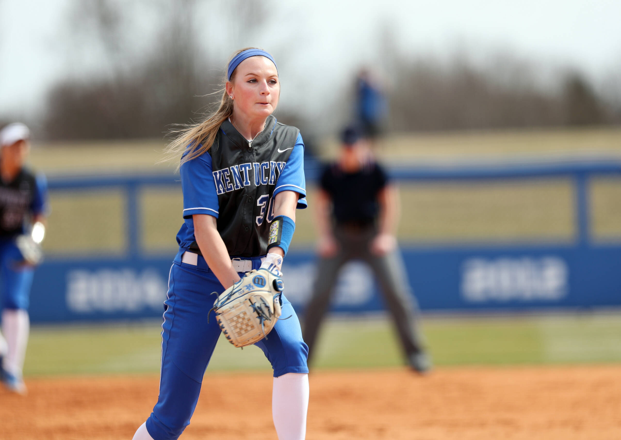 Larissa Spellman

The UK softball team beat Syracuse 13-0 on Wednesday, March 13, 2019.

Photo by Britney Howard | UK Athletics